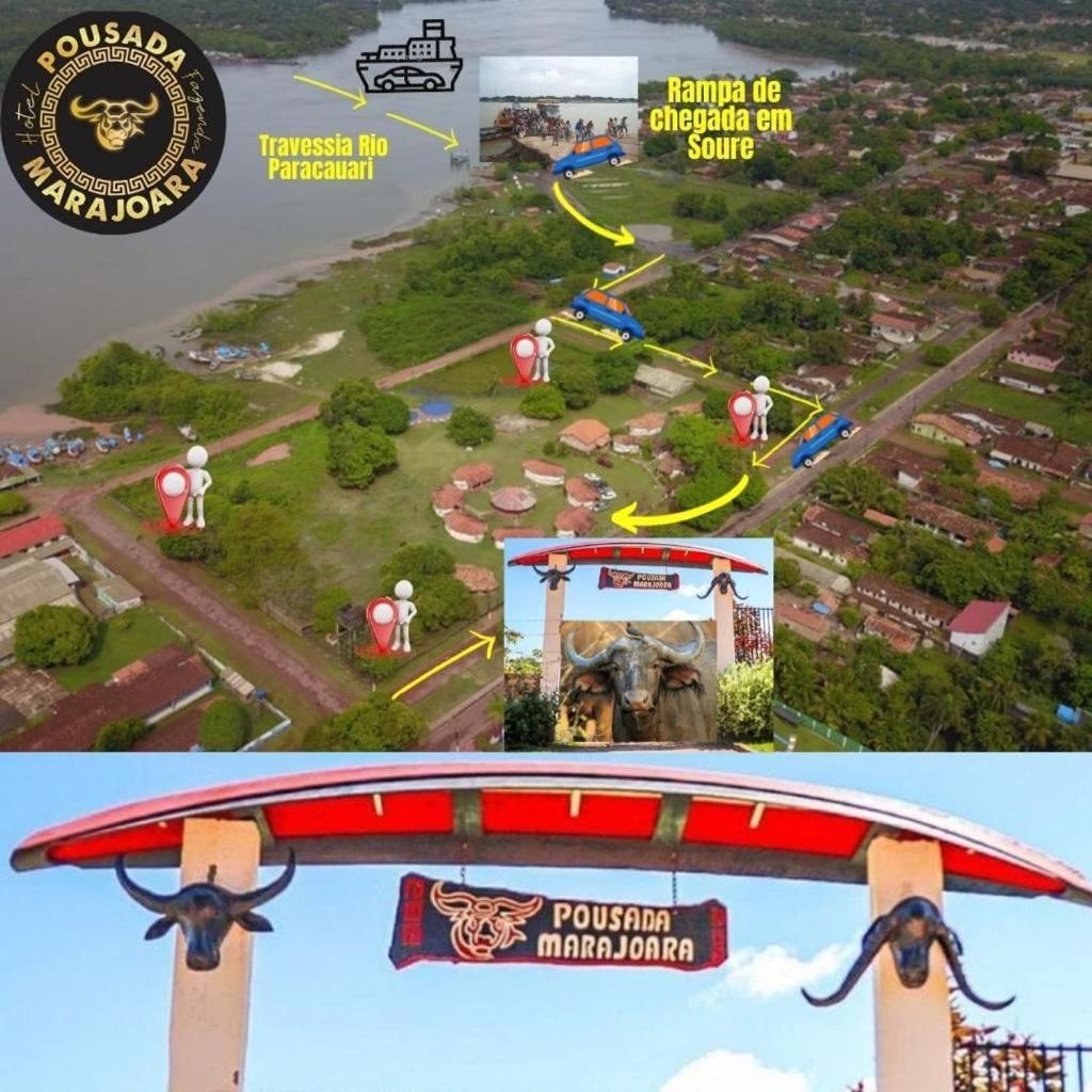Pousada Marajoara- Hotel Fazenda-Turismo De Aventura ソウレ エクステリア 写真